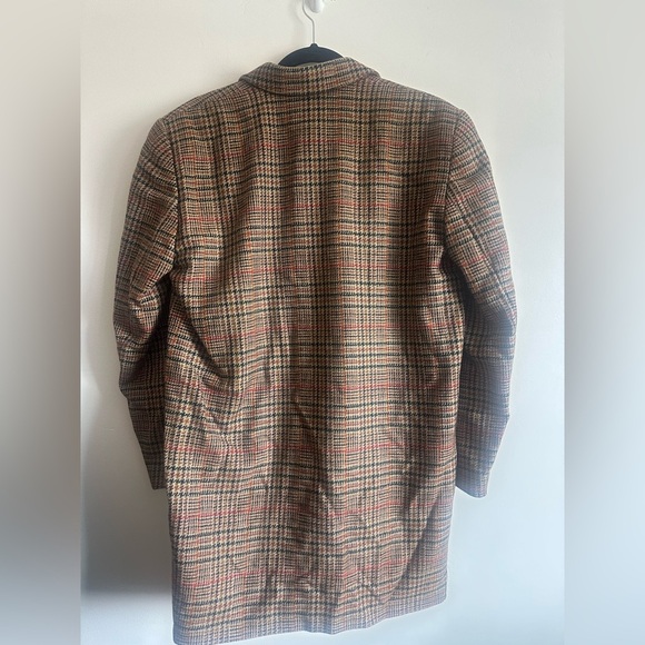 Vintage Designer 80s Escada Plaid Oversized Blazer EU Size 38 (Medium) - Picture 2 of 4